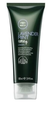 Tea Tree Lavender Mint Taming Cream for Curly Frizzy Hair 3.4 Fl Oz