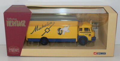Le Saviem JL semi surbaissée Calberson en miniature Corgi Héritage au 1