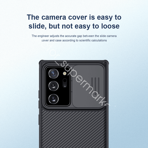 Nillkin Case For Samsung Note 20 Ultra 6.9"/ S21 U Slide Cover Camera Protection - Picture 9 of 18