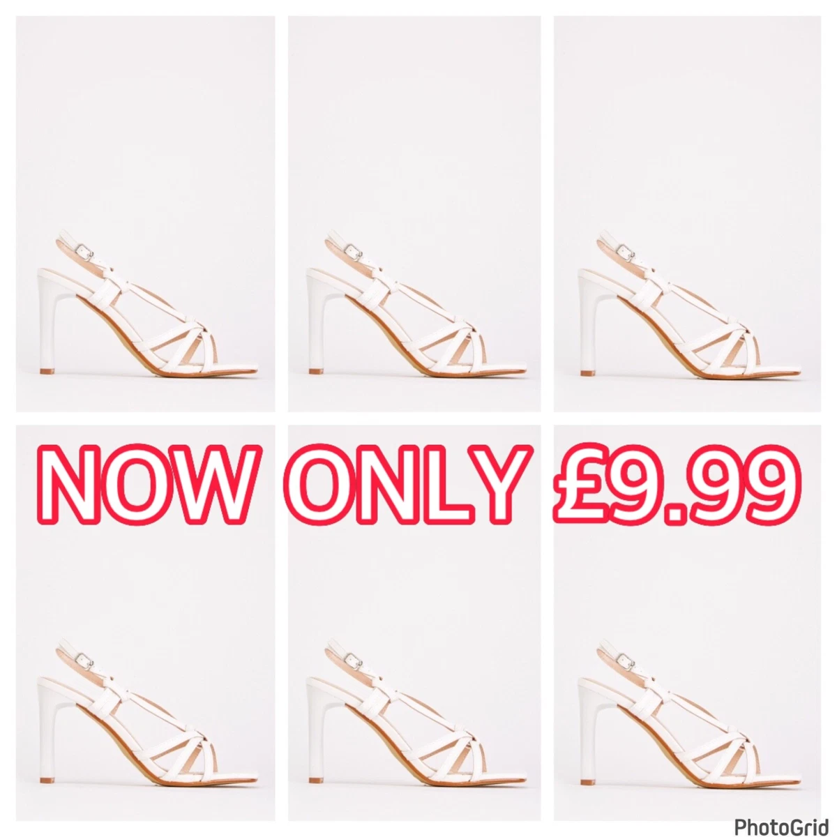 Heel cheap pencil sandal