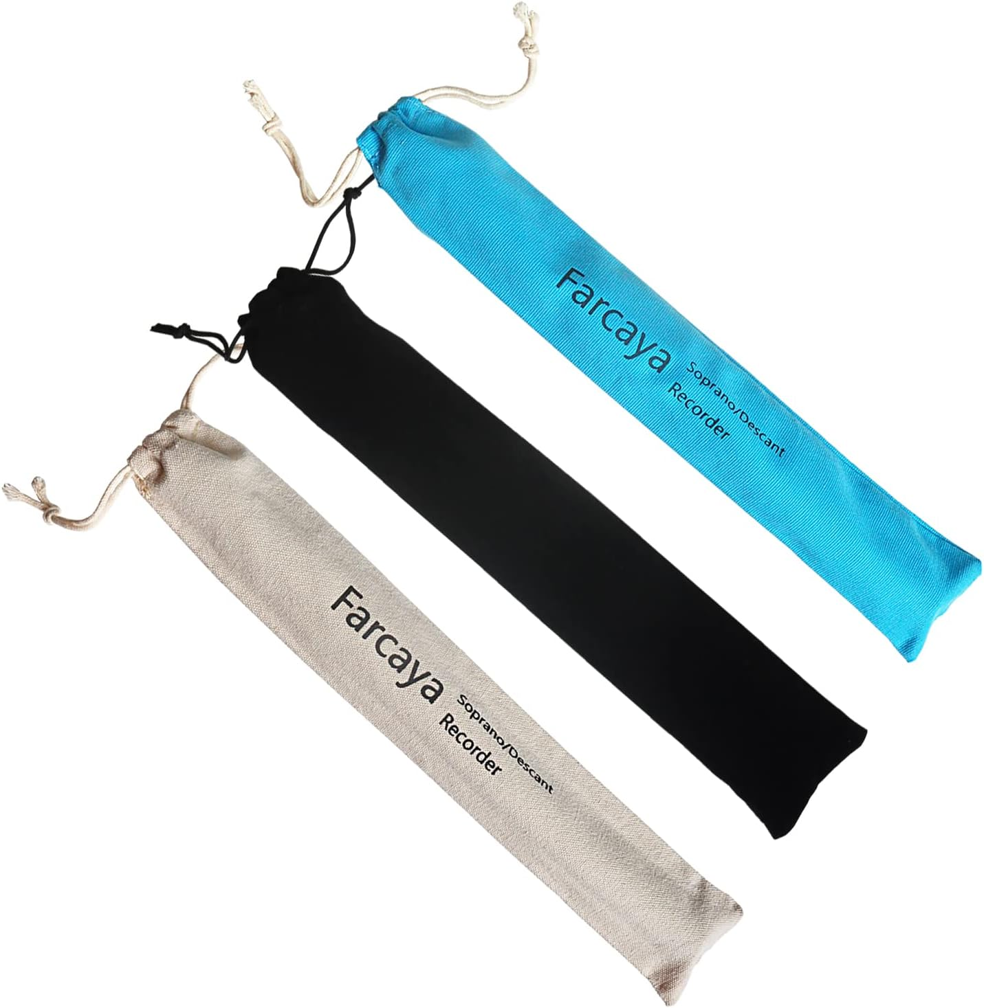 Recorder Case Bag Only for Soprano Descant Recorder Instrument Flute Storage Pou