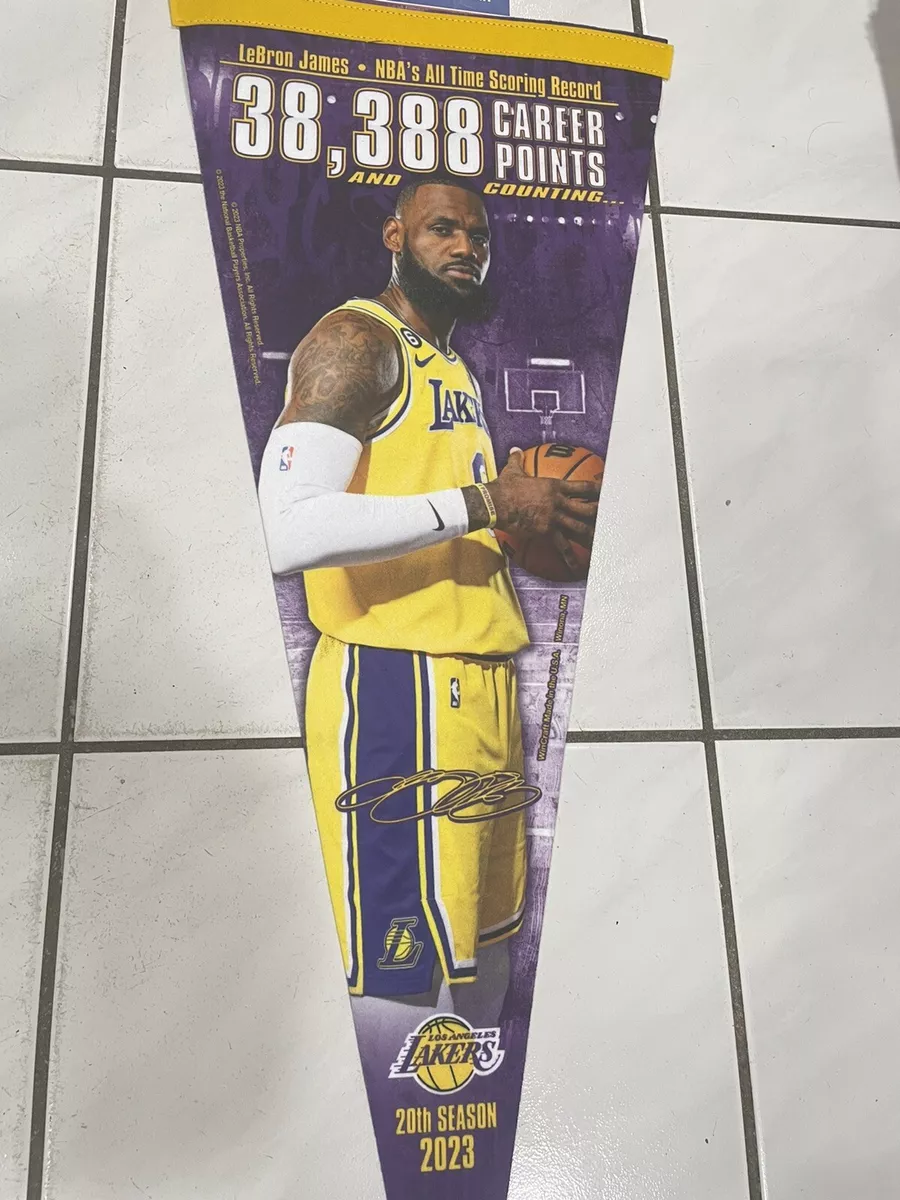 LeBron James Jersey, LeBron James NBA All-Time Points Leader