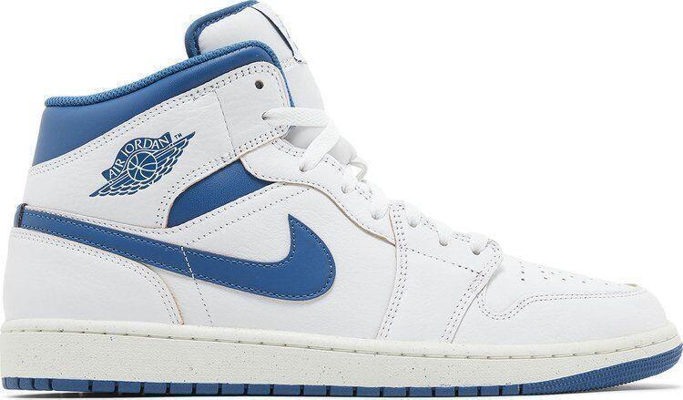 Jordan 1 Mid Industrial Blue for Sale | Authenticity Guaranteed | eBay