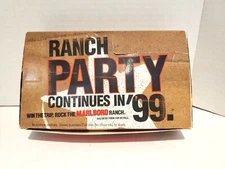 Marlboro Ranch Party Continues In '99 Box 50 Books Unstruck Matches