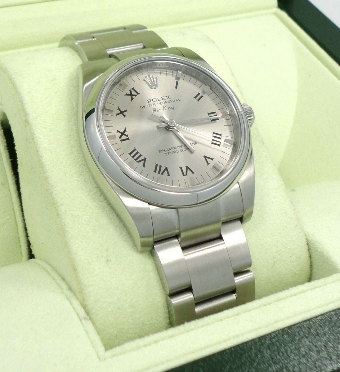 Rolex Air King Oyster Stainless Steel 114200 34mm Automatic  display picture 3
