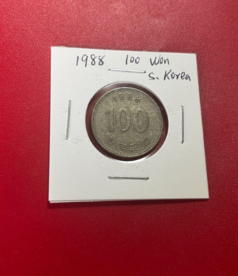 1988 100 WON KOREA COIN - NICE WORLD COIN !!! | eBay