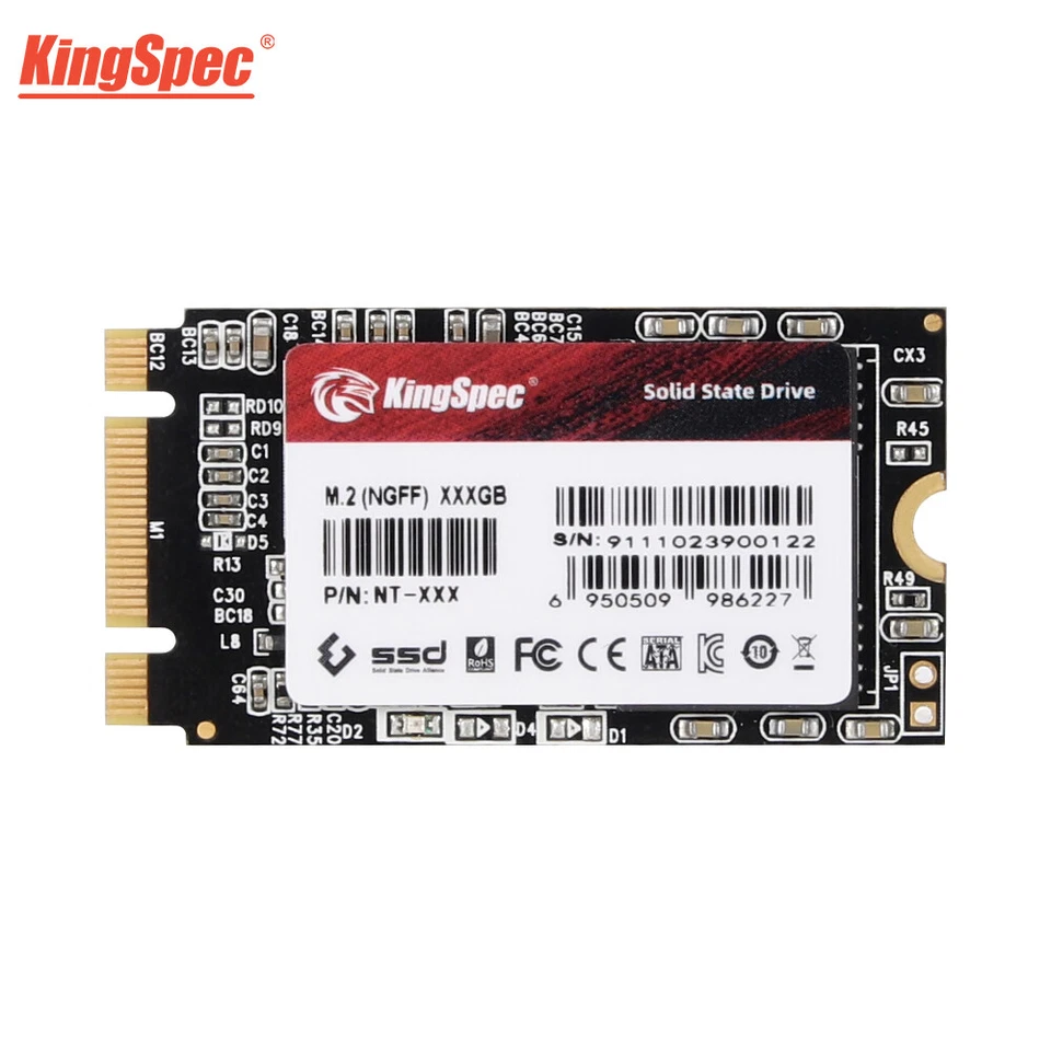 Kingspec M.2 SATA SSD 2242 NGFF Built-In Solid-State Drive Sata III 6Gb/S - Image 3 of 4