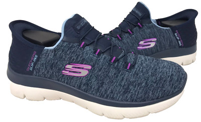 Skechers Women's Slip-Ins Summits Dazzling Haze Athletic Shoes Nvy Size:5.5 181A