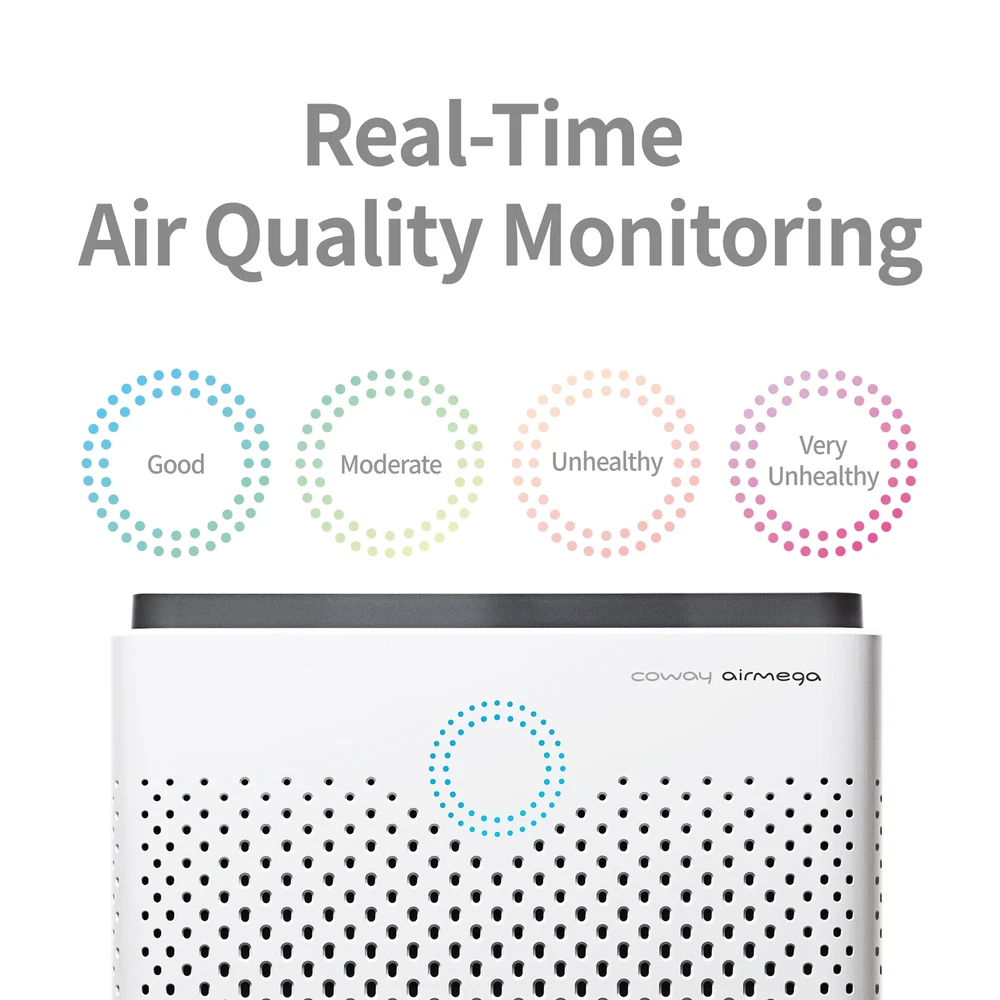 Airmega 400S Graphite HEPA Air Purifier for Large Rooms