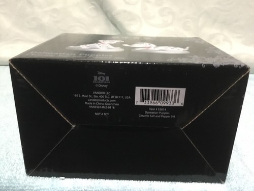 Neu im Karton Disney 101 DALMATINER Keramik Salz & Pfeffer Set. - Bild 5 von 5