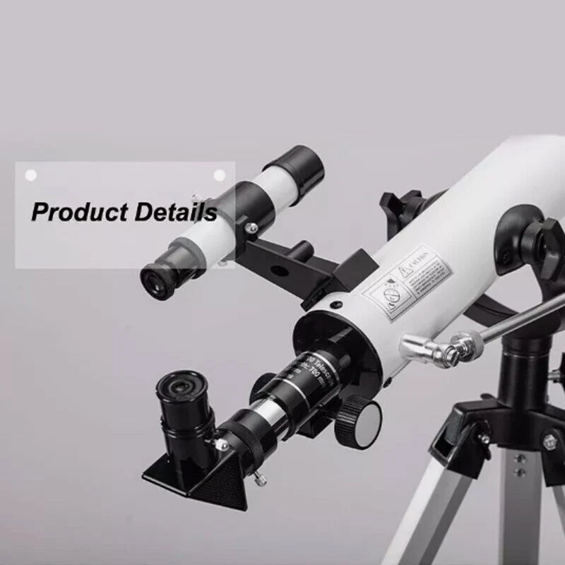 Perfect Christmas Gift! 60mm Beginner Telescope for Kids & Adults with Tripod - Image 3 of 4