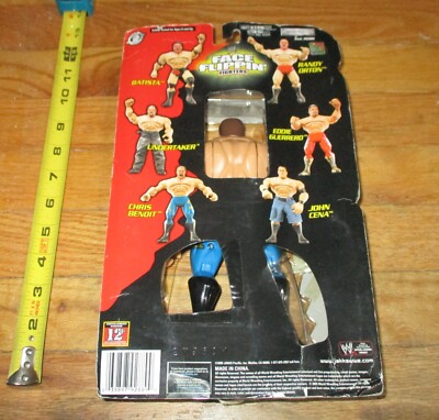2005 WWF WWE Jakks Chris Benoit Face Flippin Fighters Wrestling