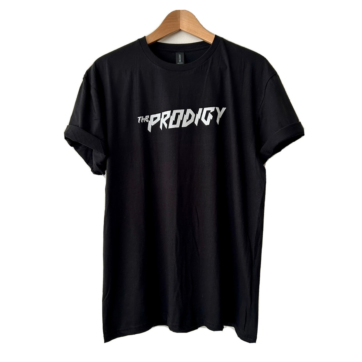 T-shirt The Prodigy Logo Noir Coton - Taille S à 5XL, Unisexe, Neuf Avec étiquettes, Fabrication USA