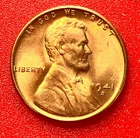 1941-S Lincoln Wheat Cent Penny GEM RED BU From an Original Bank Roll