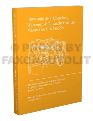 1987 1988 Jeep Reformar Manual Motor Transmisión Fi Cherokee Wagoneer Comanche - Imagen 1 de 4