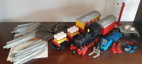 LEGO 7722 Steam Cargo Train - Incomplete - READ