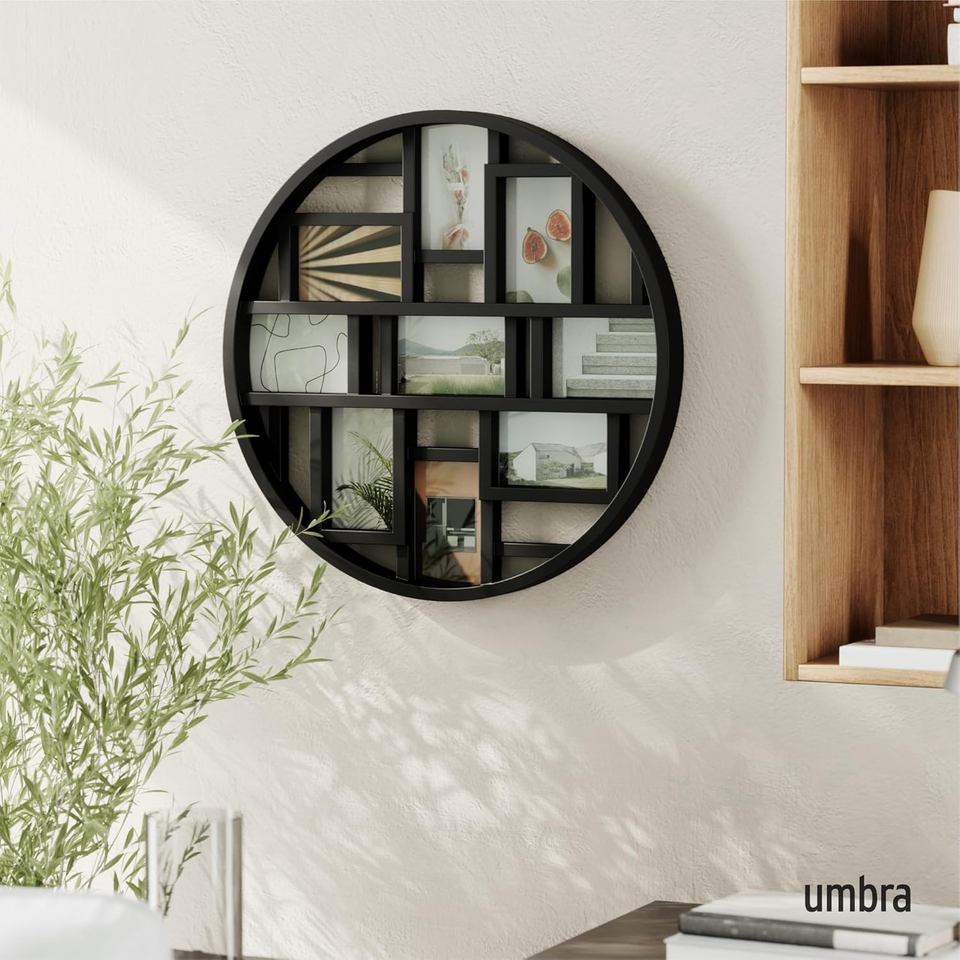 Umbra Luna Multifotolijst 10x15 cm Zwart