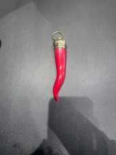 large italian horn keychain Italian Cornicello