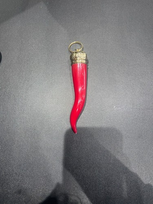 #ad large italian horn keychain Italian Cornicello $14.99