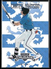 Carter Johnson 2025 Panini Crusade #41 Miami Marlins