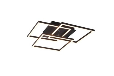 Reality Leuchten Deckenleuchte LED MOBILE BHT 39x10x42 cm schwarz