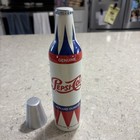 PEPSI COLA 16oz ALUMINUM BOTTLE Blue-Red-Ivory GENUINE PEPSI Soda Pop Unopened — photo 5