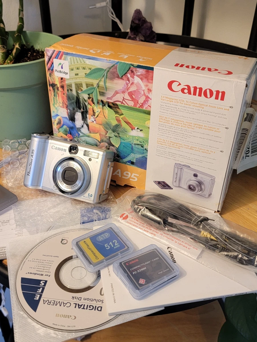 Canon PowerShot A95 Digital Cameras for Sale - Shop New & Used
