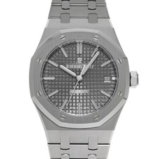 AUDEMARS PIGUET Royal Oak 15450ST.OO.1256ST.02 Ruthenium Grey WATCH 732068