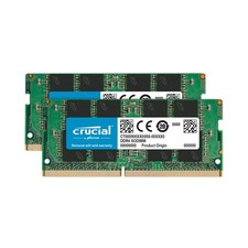 Crucial 32GB Kit 16GBx2 , 260-pin SODIMM, DDR4 Multicolor