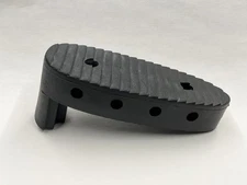 FOLDING METAL BUTTPLATE - RUBBER REPLACEMENT • SARCO M14357 • NEW, NEAR MINT