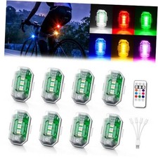 Wireless LED Strobe Lights with Remote Control, High Brightness 8 Colors 8pcs
