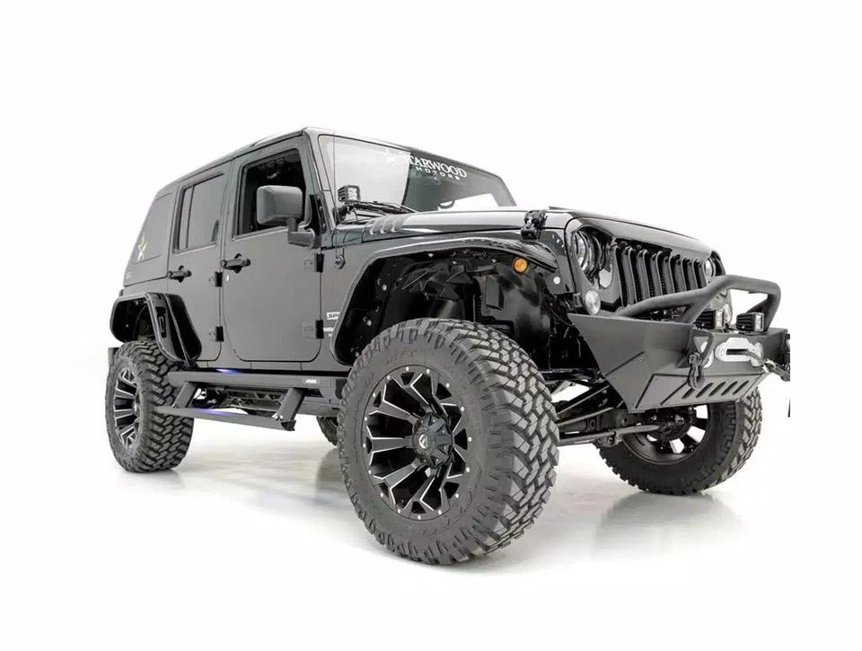 Aries Actiontrac Powered Running Boards Fit 2022-2025 Ford Bronco 2-Door Foto 2 de 4