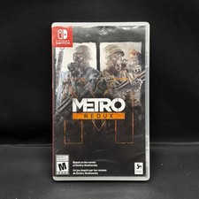 Metro Redux Nintendo Switch CASE ONLY