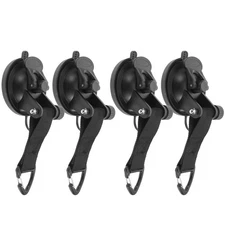 4 Pcs Heavy Duty Suction Cup Hook Rv Awning Tie down Anchor Canopy Cups Camping