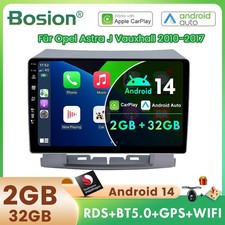 Per Opel Astra J Vauxhall 2010-17 Android14 autoradio SWC DSP stereo carplay