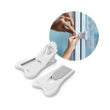 Child Safety Locks for Cabinets and Drawers, Sliding Door Lock, Easy-to-Insta...