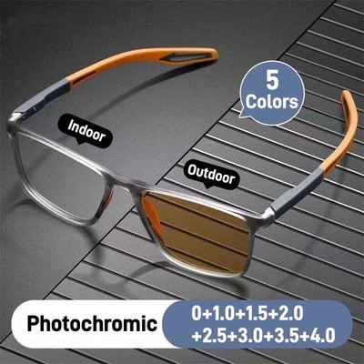 Multifocal Progressive Glass Transition Photochromic Varifocal Reading Anti-blue