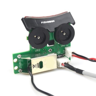 Fishman VT1 Presys Piezo Pickup Sonitone Preamp EQ DIY Tuner For Acoustic Guitar