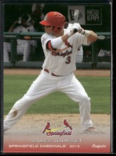 James Ramsey 2013 Springfield Cardinals Team Set Card