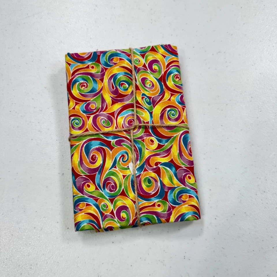 ткань свобода желтый фиолетовый завитки квилтинг хлопок 1 ярд абстрактный - Изображение 4 из 4