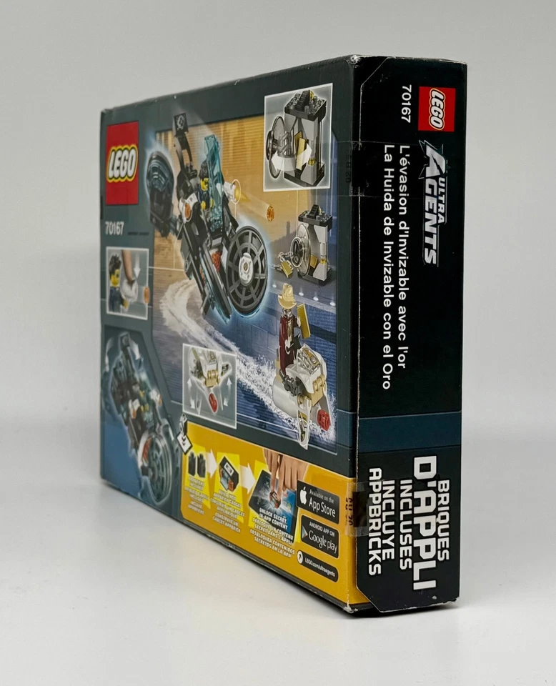 LEGO 70167 - UA Invizable Gold Getaway - новый в коробке - редкая в отличном состоянии!! - Изображение 4 из 4