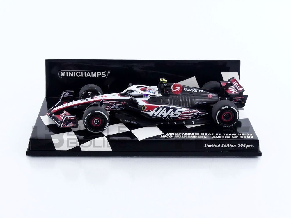 Haas F1 VF-23 Minichamps 1/43 cadeau idéal passionné Formule 1 GP Austin 2023