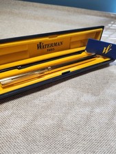 Waterman Exclusive Slim Gold-Plated Godron '85/86 French Market ? Rare Model
