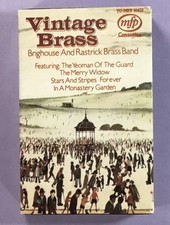 Vintage Brass Brighouse  Rastrick Brass Band Cassette Tape