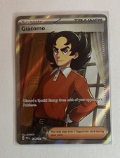 Pokémon Giacomo 138/131 Sv: Prismatic Evolutions Ultra Rare Full Art Holo