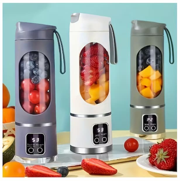 Frullatore Spremiagrumi Portatile Ricaricabile Mini Blender per Frutta e Verdura