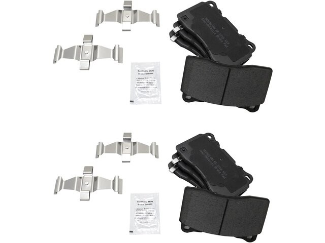 Front and Rear Brake Pad Set 58DGVXC81 for Ford GT 2005 2006