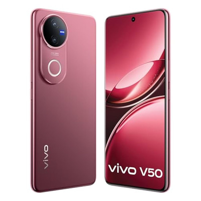 Vivo V50 5G Rose Red 8GB RAM 256GB Storage Global Version