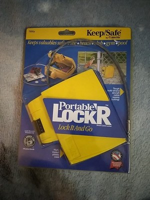 Sentry Portable Lock'r-Keep/Safe - New - Great For The Beach,pool,gym,park Ect.