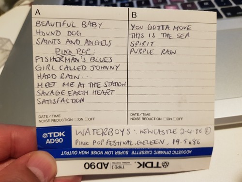 THE WATERBOYS - 1980s live 15 concert tape collection MIKE SCOTT - Picture 14 of 43